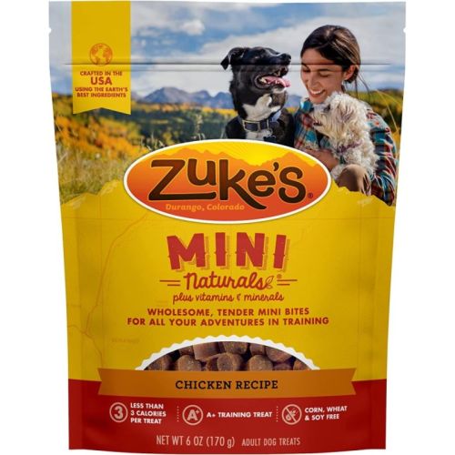 Zukes Mini Naturals Dog Treat Roasted Chicken Recipe Zukes Mini Naturals Dog Treat Roasted Chicken Recipe